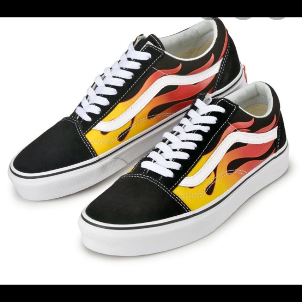 Almost new  flame vans